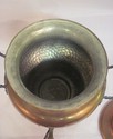 Beautiful Swiss-made Hammered Copper Urn with Burn