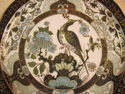 Pretty Oriental Design Collector Plate - Birds and