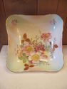 Antique Square Handpainted Bowl - Schumman - Germa