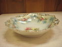 Antique Floral Porcelain Bowl