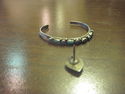 Vintage Sterling Silver & Turqoise Baby Bracelet &