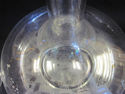 Vintage Etched Crystal Nautical Ship Decanter & Gl