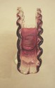 Murano Art Glass Napkin Holder - Cranberry Ruby Re