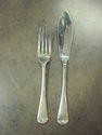 Vintage Sheffield Flatware Set - Forged Silver