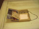 Retro Small Ladies Gold Metal Woven Purse