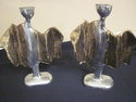 Modern and Unusual Gold and Silver Candlesticks