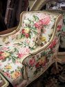 Pair, Matching French Provincial Shabby Chic Berge