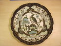 Pretty Oriental Design Collector Plate - Birds and