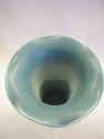 ROOKWOOD 1923 TRUMPET VASE #2736 BLUE-GREEN 