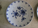 2 Pretty Delft Plate - Holland - Blue Handpainted 