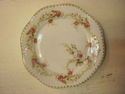 Antique pair of Porcelain Rose Plates - Bavaria