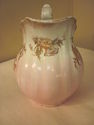 Antique Maddock Lamberton Pink Floral Pitcher