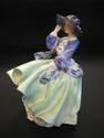 Royal Doulton Lady Figurine - Top o the Hill #8228