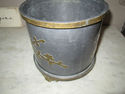 Interesting Metal and Brass Planter - Bat Motiff -