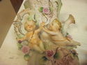 Pair of Cherub Figurine Vases - Italian