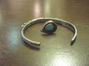 Vintage Sterling Silver & Turqoise Baby Bracelet &