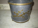 Interesting Metal and Brass Planter - Bat Motiff -