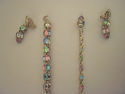 Vintage Crystal necklace and Earrings - Outstandin