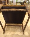 Vintage Hand Carved Chair Leopard Print