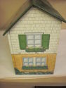 Vintage Painted Tin Dollhouse