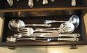 98-piece Set QUADRUPLE Plate Flatware w/Serving Pc