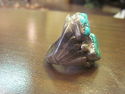 Southwestern Men's Ring - Turquoise - Green & Blue