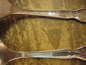 WM Rogers Silverplated Serving Fork and Spoon