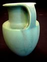 ROOKWOOD Pottery 1927 Handled Vase 8" Tall - Jade 