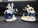 Three Pieces of Porcelain Figurines/Clock - Royal 