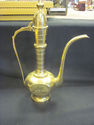 Interesting Brass Pitcher - Oriental Scene