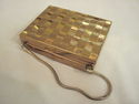 VinTAGe Goldtone Metal Compact/Cigarette Case 1950