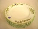 Set of 6 Dessert Plates AnTIQue French Limoges "El