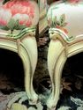 Pair, Matching French Provincial Shabby Chic Berge