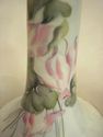 Pair French Limoges Hand-painted Candleholders - F