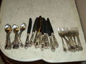 Antique Silverplated Flatware Set - 34 Pieces - So