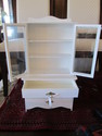 Vintage Child's Play Cupboard - White