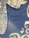 Mother"s Day Plate - 1972 - Denmark