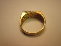 Men's Vintage Ring - 14k - Nugget Design