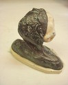 AnTIQue Art Deco Nouveau Cast Metal Bust