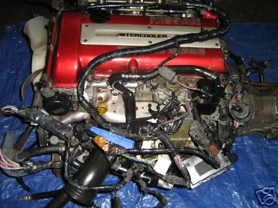 Jdm SR20DET NISSAN S13 Red Top Complete Engine ECU, jdm advance motor