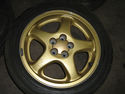 jdm SUBARU sti  16" aluminium wheels 