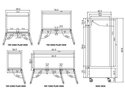 Turbo Air TSF-49SD 55" Solid Door Freezer-Super De