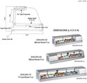 Turbo Air SAKURA-60 Refrigerated Sushi Display Cas