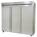 Ascend 3 Solid Door Reach in Cooler/Refrigerator A