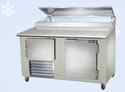 New! Leader 1-1/2 Door Refrigerated Pizza Prep Tab