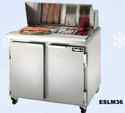 New! LEADER 2 Door Refrigerated Sandwich,Salad Pre