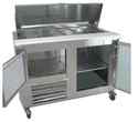 New! Cooltech 1-1/2 Door Refrigerated Sandwich Pre