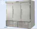 New! Leader 3 Solid Door Reach in Freezer 79" Wide