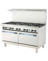 Radiance TARG-24G6B 6 Open Burners 24" Griddle Com