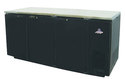 Ascend 3 Door Back Bar Cooler 80"Wide  JBB-80